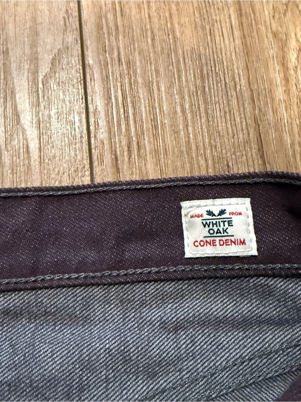 Men's Levi’s 501 Straight-Leg Denim Jeans in Purple/Grey